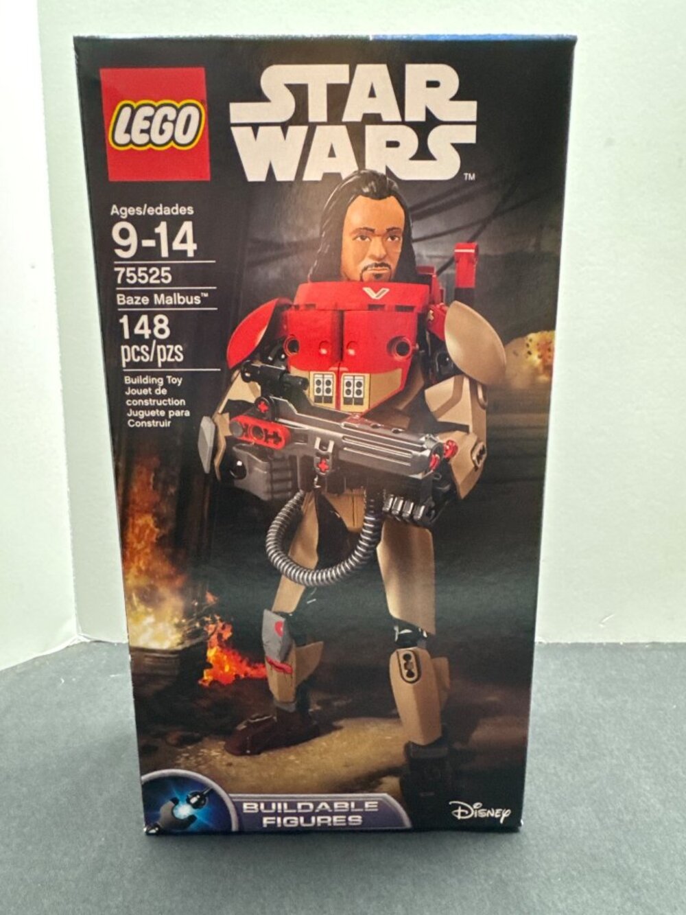 Lego Star Wars Baze Malbus Buildable Figure 75525 148 Pcs Factory Sealed Disney